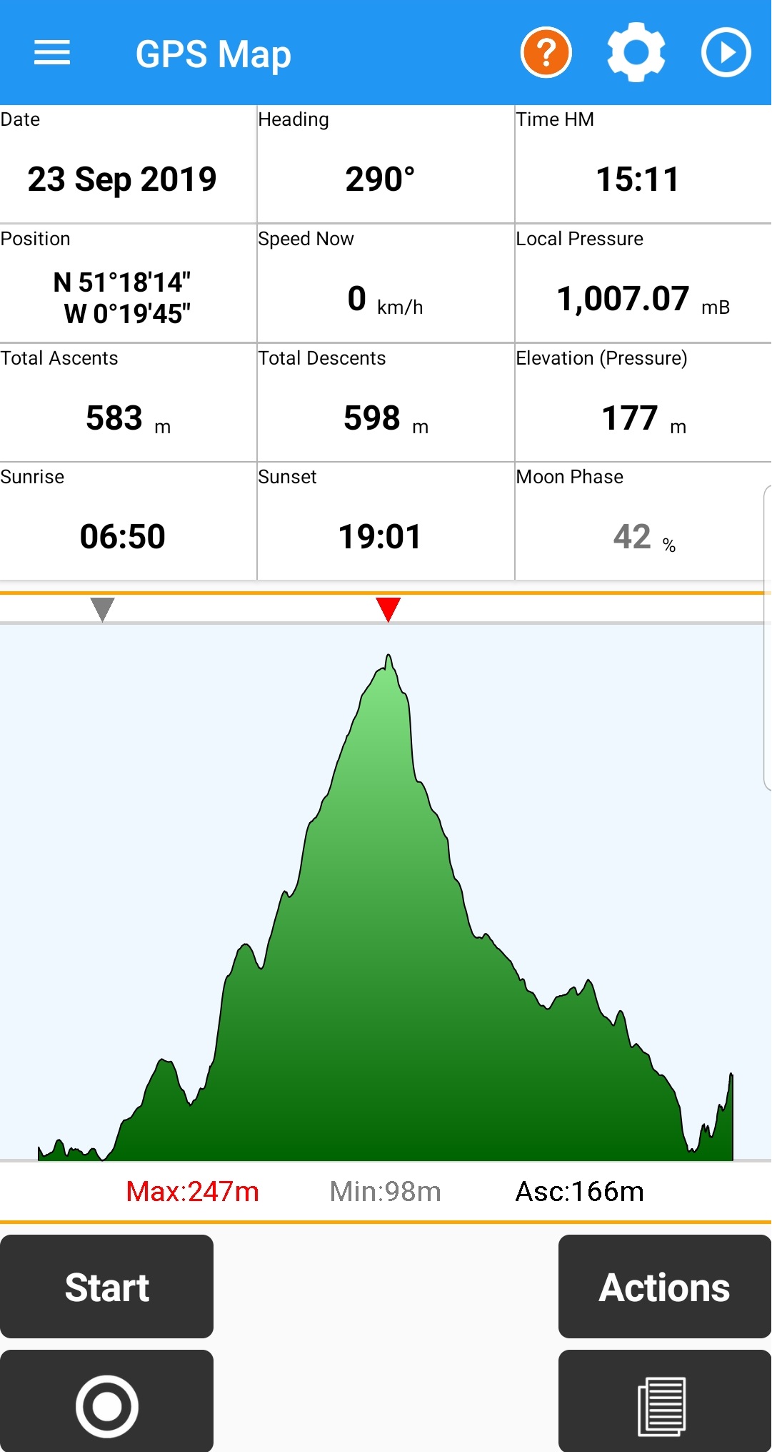 Active Route Viewing